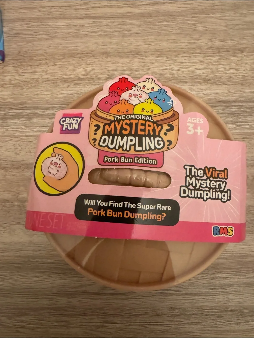 Mystery Dumpling  Pork Bun, Gummi Bear & Spooky Glow Edition. Set of 3. NEW